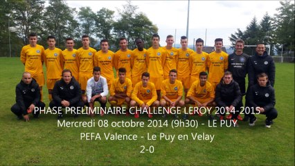 PEFA Valence - SSSF Le Puy (08 oct 2014)