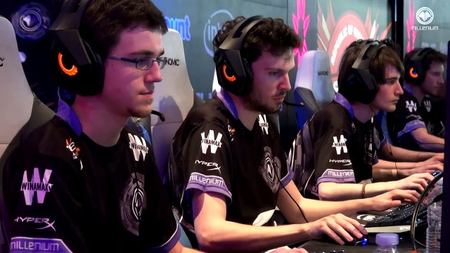 Premier match des Millenium Spirit - ASUS RoG 2014