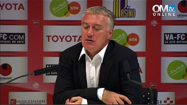Conférence de presse après VA 1-1 OM