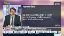 Les réponses de François Monnier aux auditeurs – 31/10
