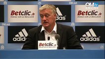 Conférence de presse après OM 0-1 Rennes