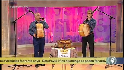 TV3 - Els Matins - Actuació dels flabiolaires d'Arbúcies