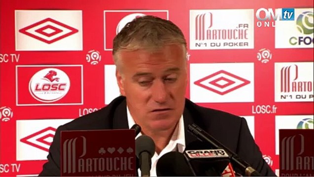 Conférence de presse après Lille 3-2 OM