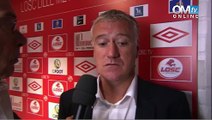 Lille 3-2 OM : la réaction de Didier Deschamps