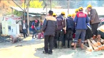 Mahsur Kalan İşçileri Kurtarma Çalışmaları Sürüyor