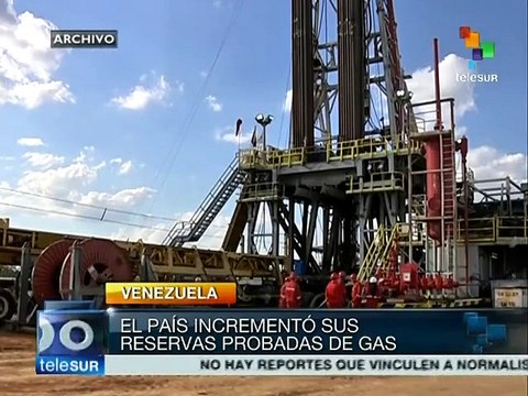 Venezuela suma 2.12 millones de pies cúbicos a sus reservas de gas