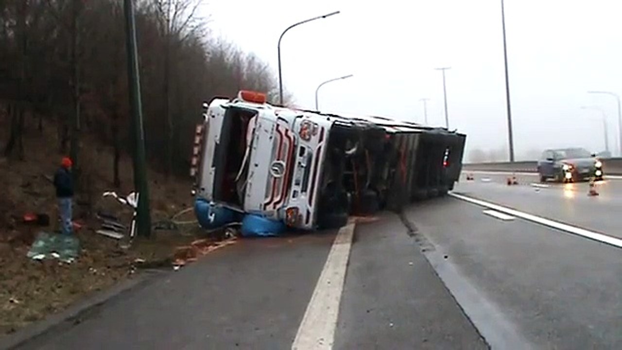 Accident sur E25