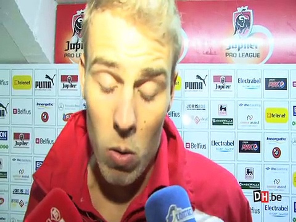 La réaction de Buyens après Bruges-Standard (1-0)