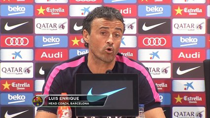 Luis Enrique: "No me ha costado reanimar al equipo"