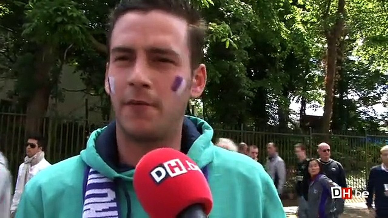 RSCA-Standard: Réactions supporters d'Anderlecht