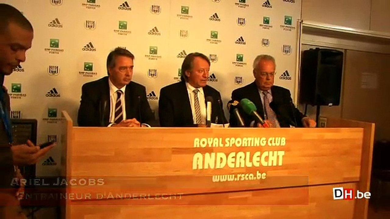 Ariel Jacobs arrête à Anderlecht