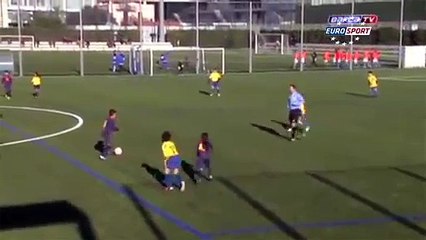 Le tiki-taka des gamins du Barça