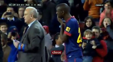 Le come-back d'Abidal après une transplantation du foie