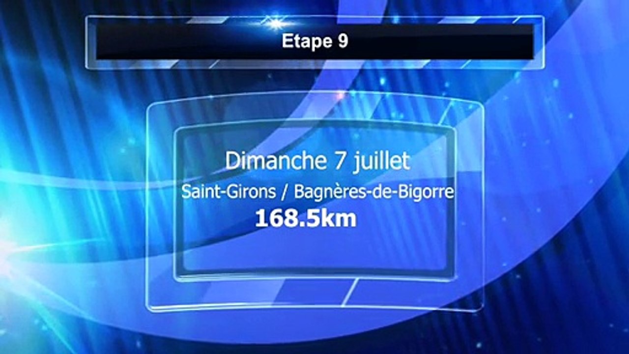 Tour 2013: Etape 9: Saint-Girons / Bagnères-de-Bigorre