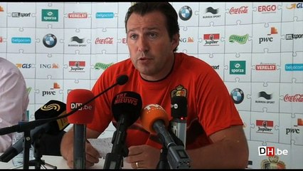 Wilmots: "Bakkali vient avec nous en Ecosse"