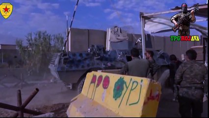 الغنائم التي استولت عليها قوات(YPG) من مرتزقة داعش في بلدة الربيعة