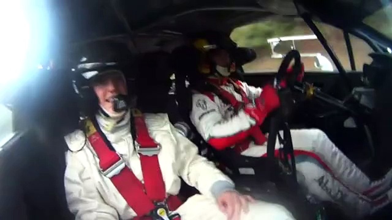 La DH copilote de Sébastien Loeb au rallye du Condroz