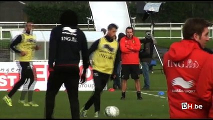 Wilmots: "Mes joueurs sont couverts de bleus"