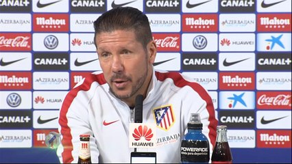 El lapsus de Simeone en rueda de prensa