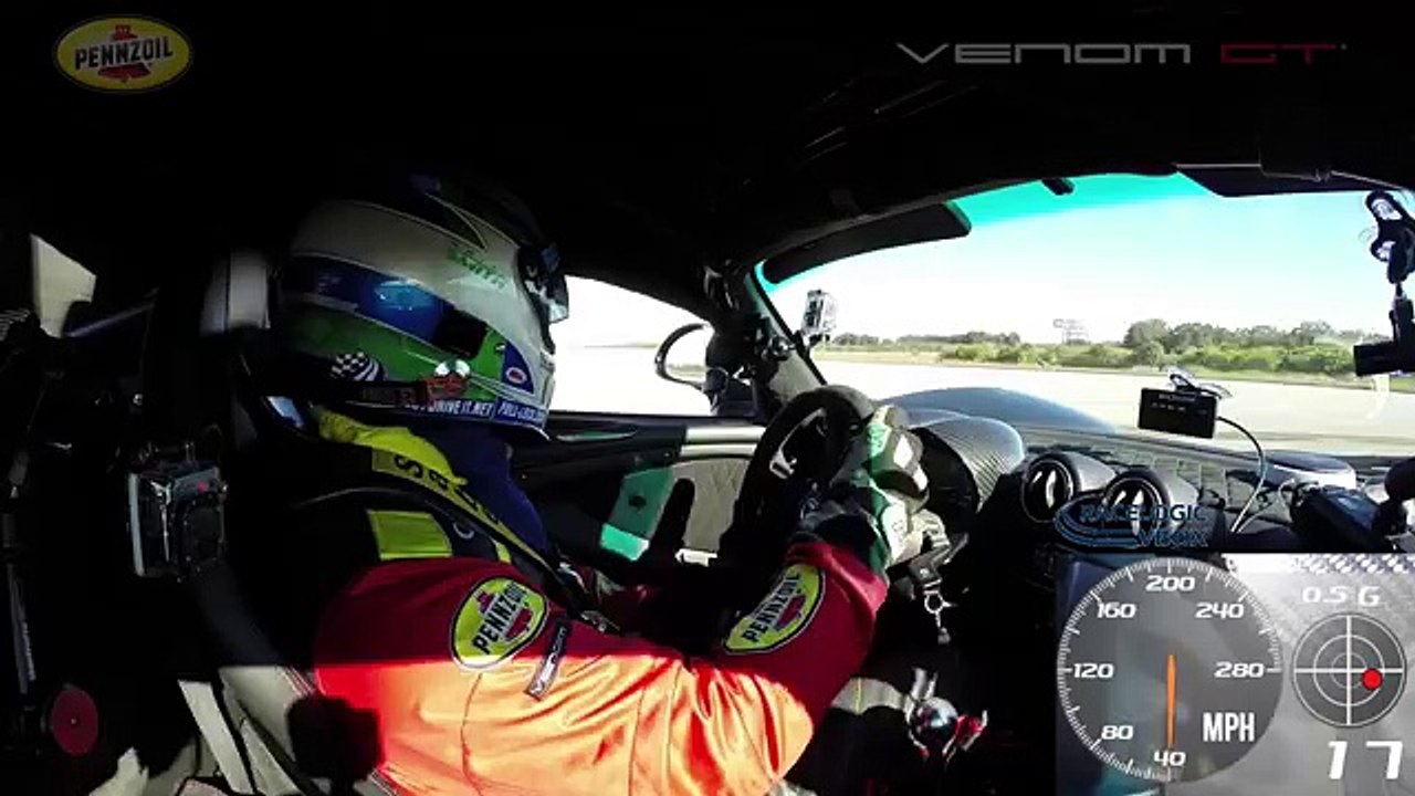 La Hennessey Venom GT, voiture la plus rapide au monde