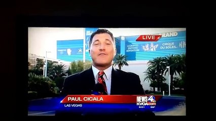 Un journaliste tente un sprint en direct et se plante lamentablement