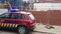 Un homme se retranche en haut du chantier de la future tour de police de Charleroi