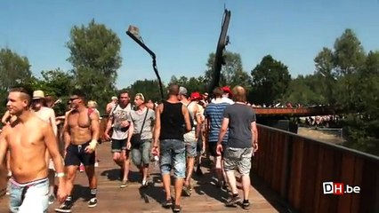 Le pont d'Arne Quinze à Tomorrowland
