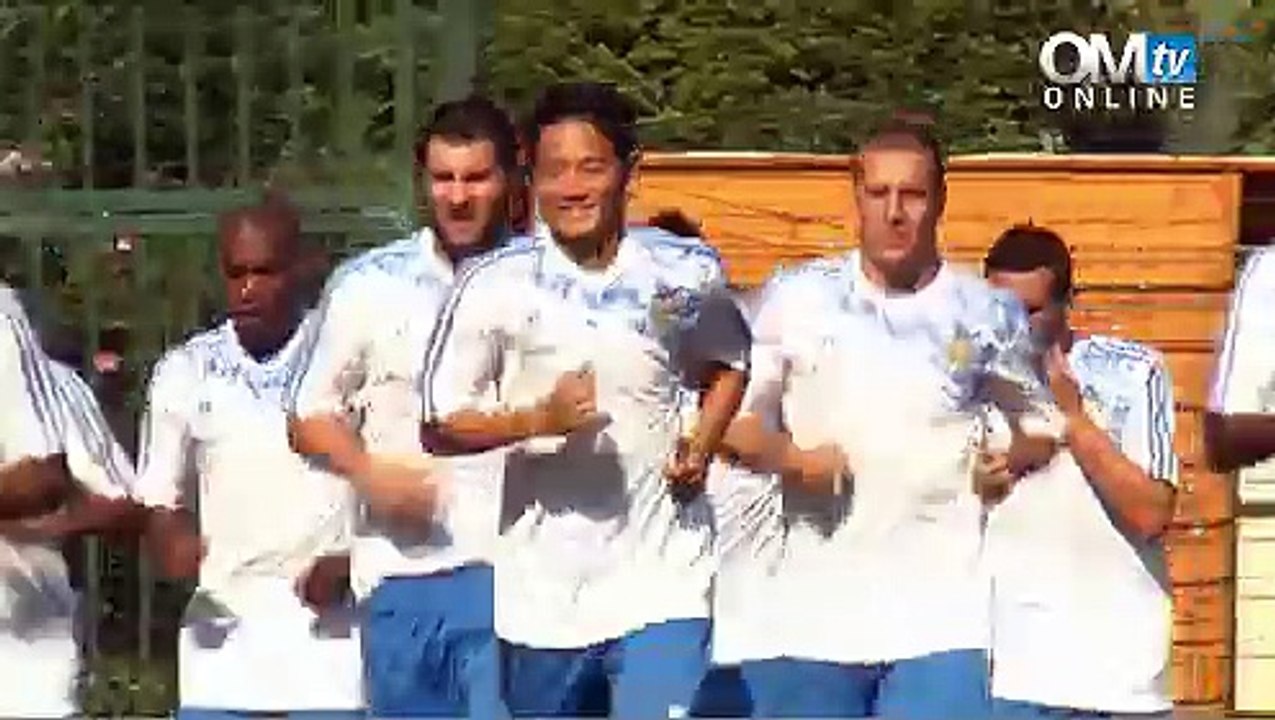 Le premier entraînement des Olympiens