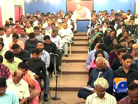 IS bigger threat to Pakistan than Taliban, Al Qaeda: Altaf-Geo Reports-31 Oct 2014