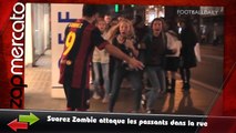 Suarez en mode Halloween, Ribéry attaqué par un supporter... Le zapping Top Mercato !