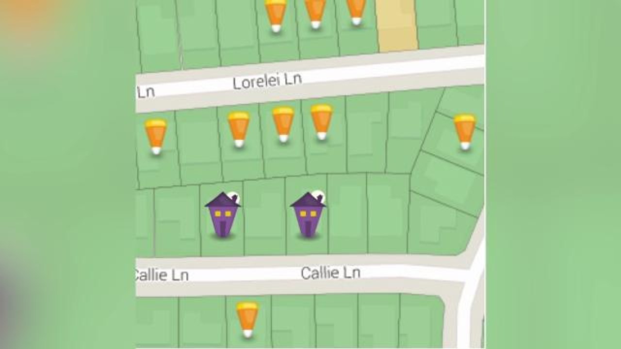 Halloween Treat Map App Shows Trick-Or-Treaters Where To Go