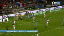 OL 3-2 OM : le but de Lucho Gonzalez