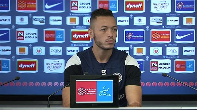 Jamel Saihi avant MHSC vs ETGFC (12ème journée L1)