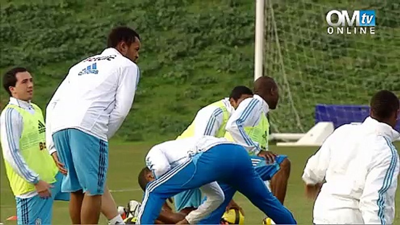 L'entraînement du 12 janvier