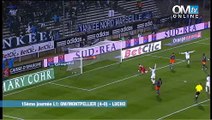 Montpellier 0-4 OM : le but de Lucho (20e)