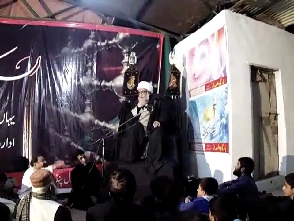 Day 04 Part 01 Muharram Ul Haram 1436 Bargah Alamdar Panj Sarki Rawalpindi Speaker Allama Muhammad Ali Fazil