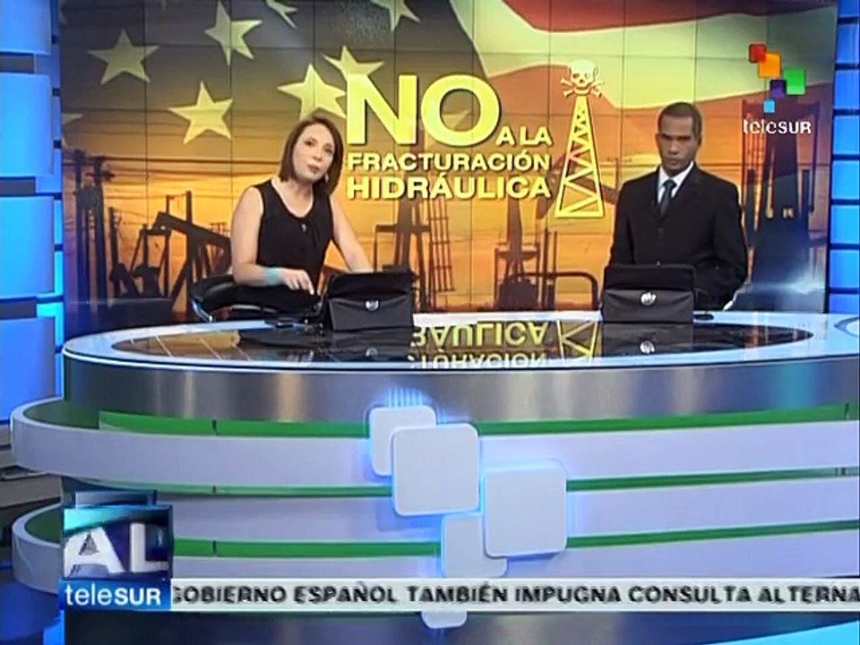 Venezuela rechaza agresivo método de extracción de crudo de EEUU