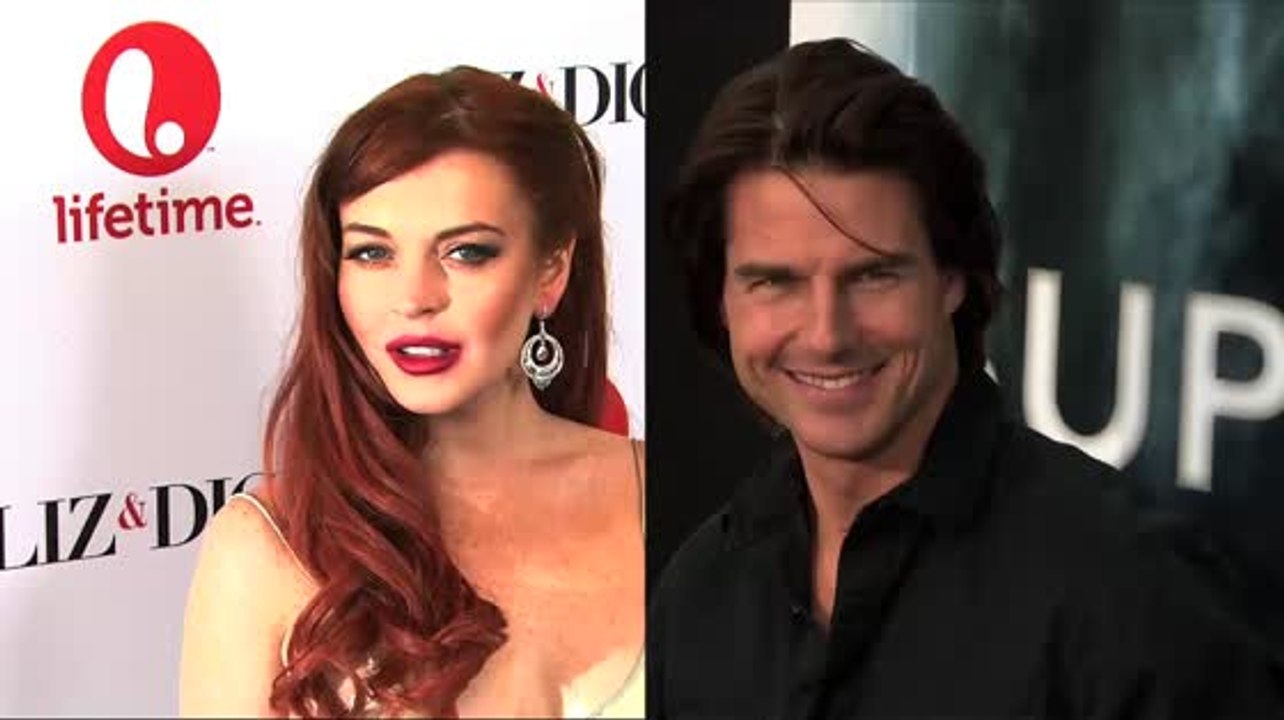 Lindsay Lohan sagt, dass sie keine geheime Beziehung mit Tom Cruise hat