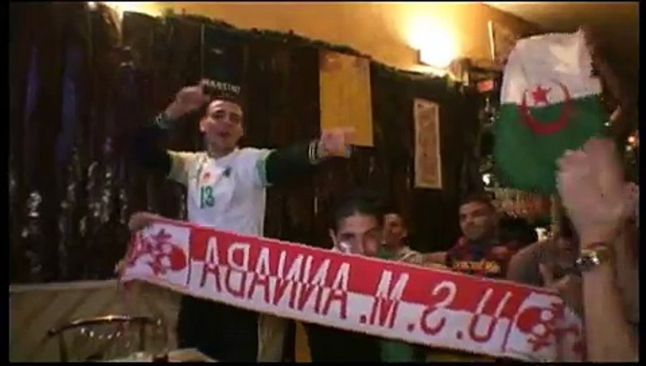 La victoire de l'Algérie fêtée à Marseille