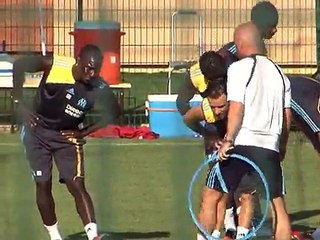 Le 1er entraînement de Morientes