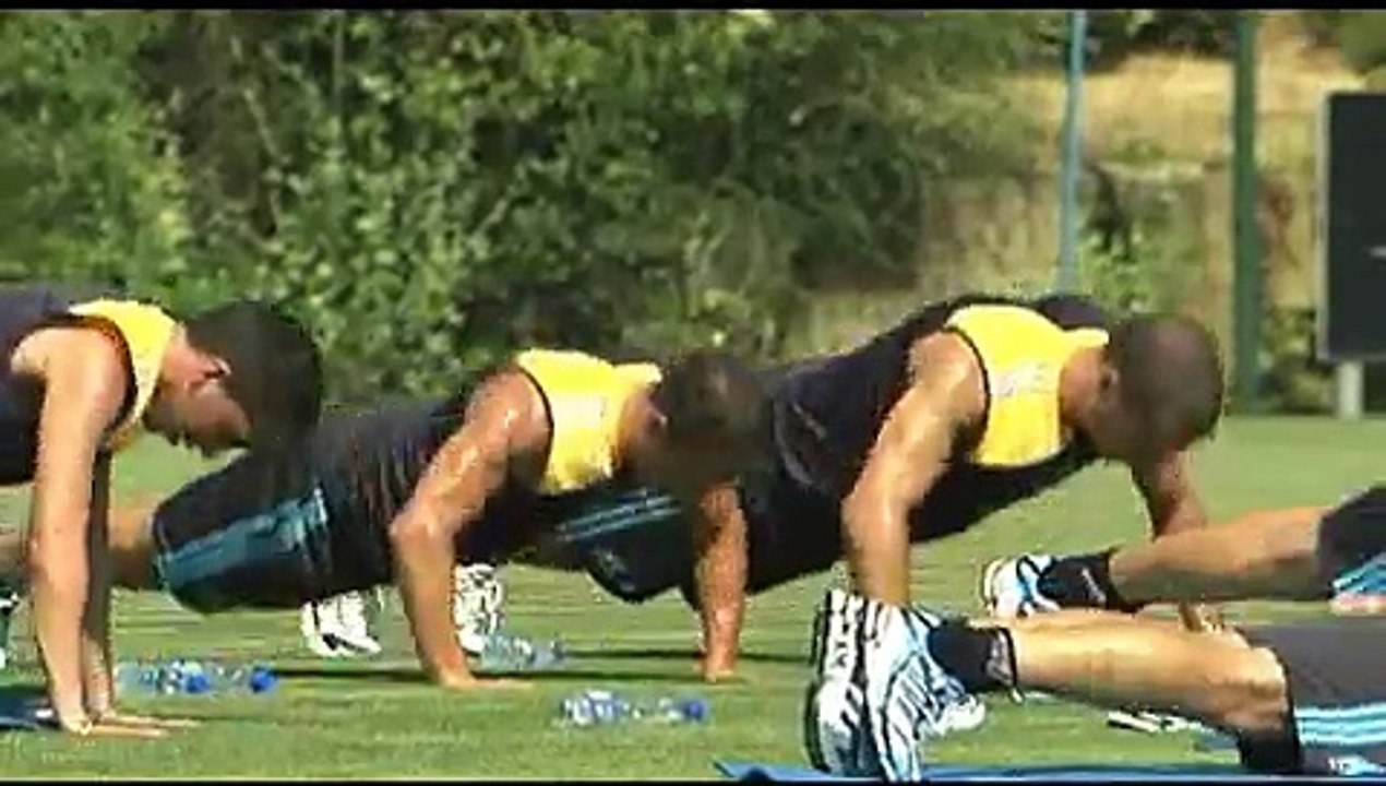 Le clip du premier entraînement
