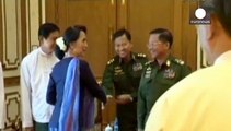 زعماء ميانمار يتفقون على العمل معا من أجل إحياء محادثات السلام