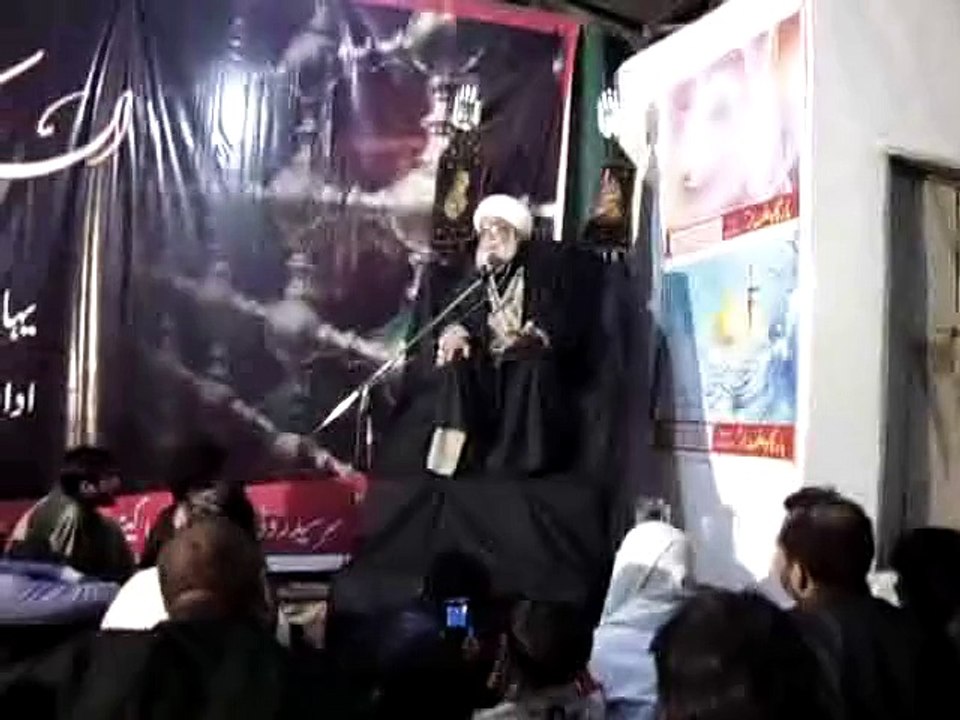 Day 06 Part 01 Muharram Ul Haram 1436 Bargah Alamdar Panj Sarki Rawalpindi Speaker Allama Mohammad Ali Fazil