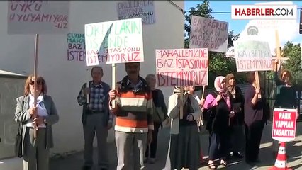 Mahalle Arasına Kurulan Baz İstasyonuna Tepki