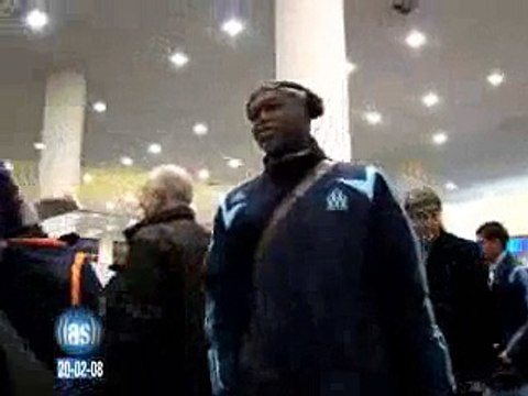 Flash : L'arrivée des Olympiens à Moscou