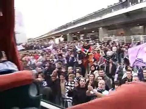 Avec les Olympiens au Stadium