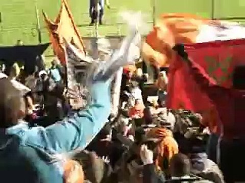 Avec les supporters à Nice