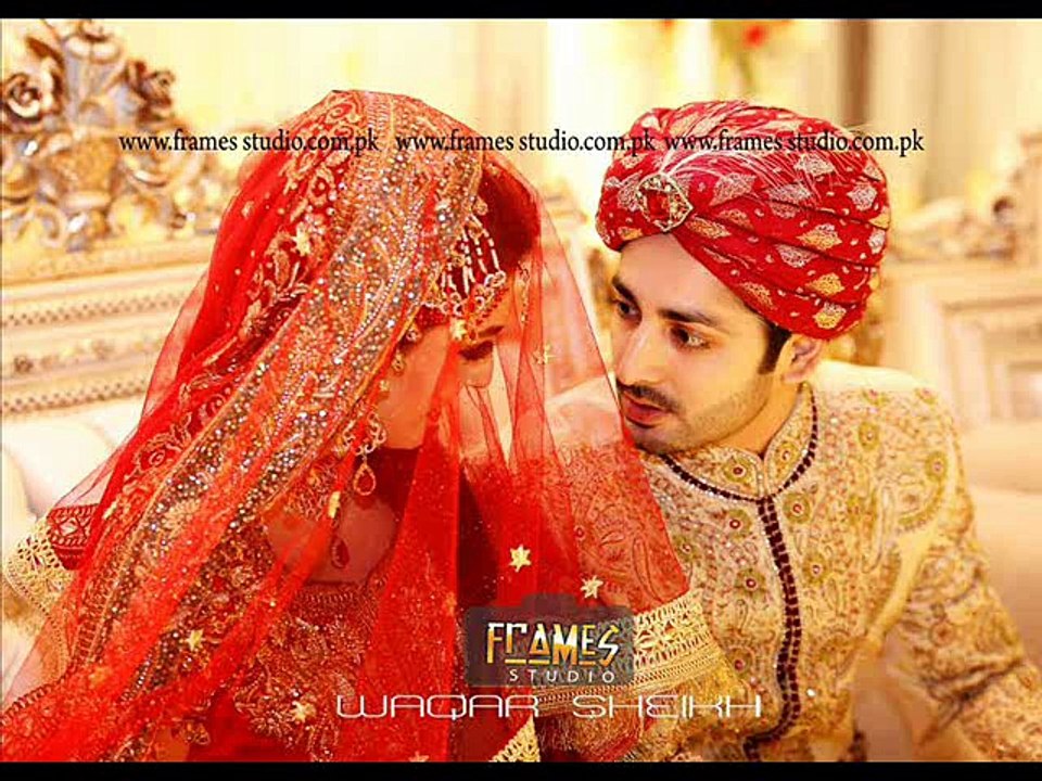 Ayeza Khan and Danish Taimoor Barat HD pics