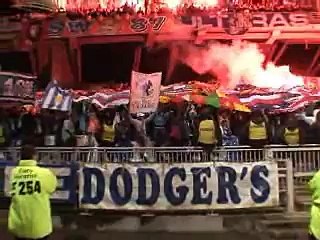 La victoire, avec les supporters marseillais