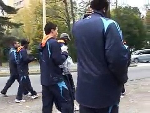 Avec les Olympiens à Sochaux